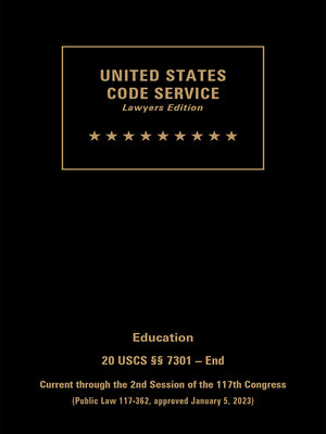 cover image of United States Code Service